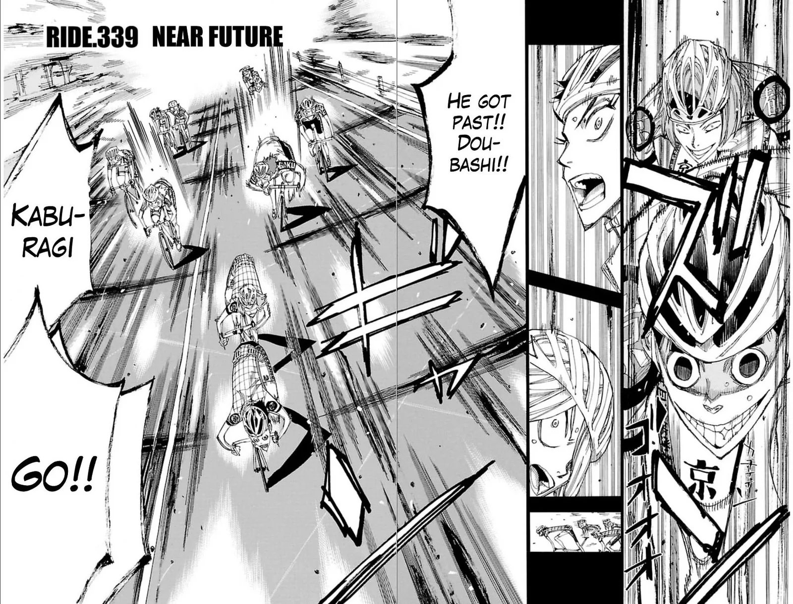 Yowamushi Pedal Chapter 339 page 4