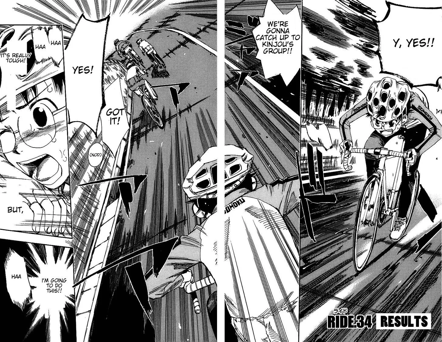 Yowamushi Pedal Chapter 34 page 4