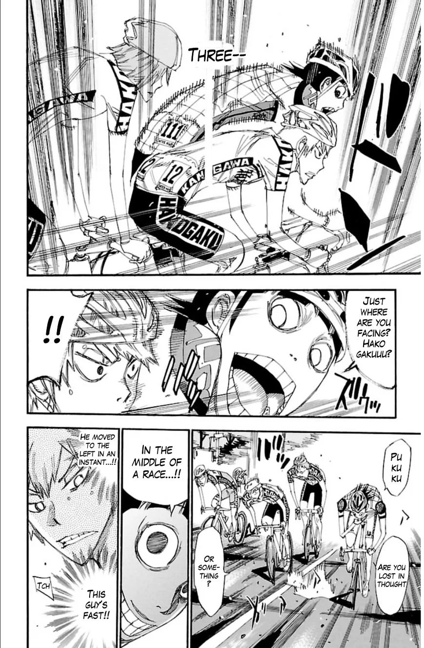 Yowamushi Pedal Chapter 340 page 7