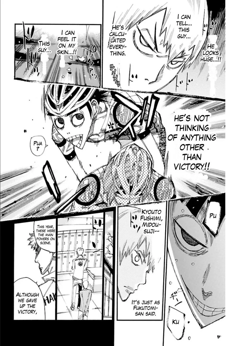 Yowamushi Pedal Chapter 340 page 5