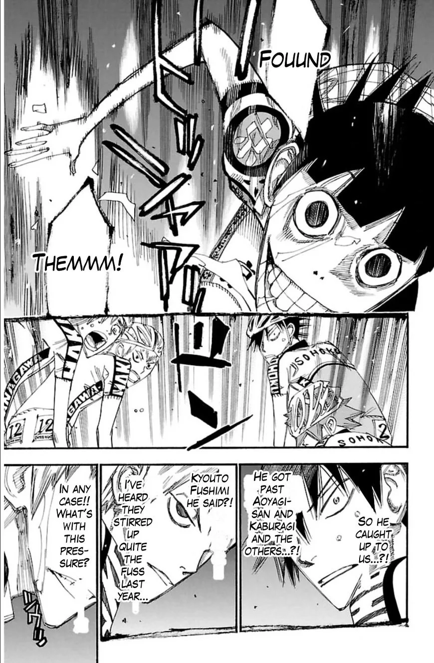 Yowamushi Pedal Chapter 340 page 4