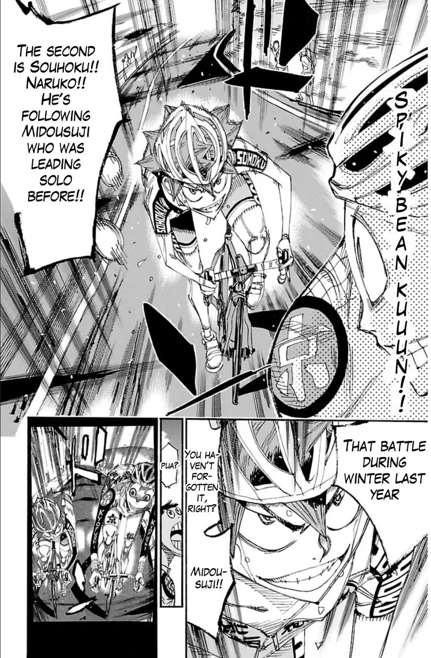 Yowamushi Pedal Chapter 340 page 18
