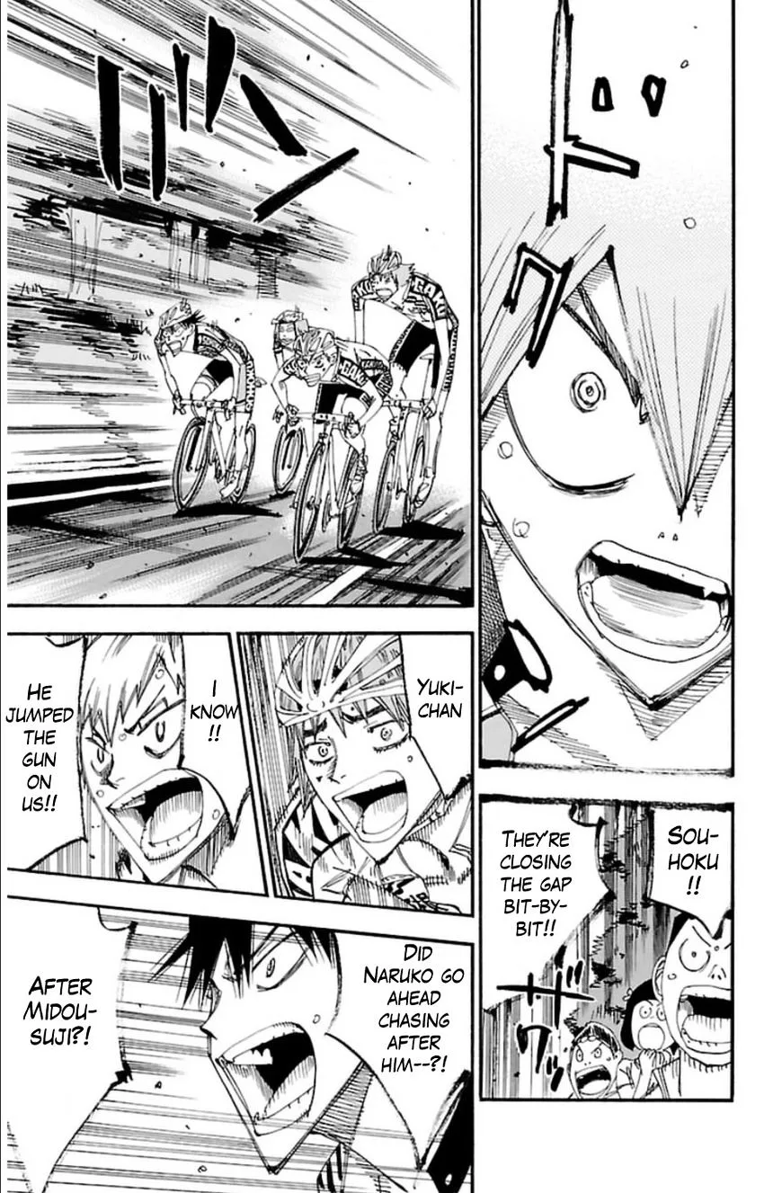 Yowamushi Pedal Chapter 341 page 15