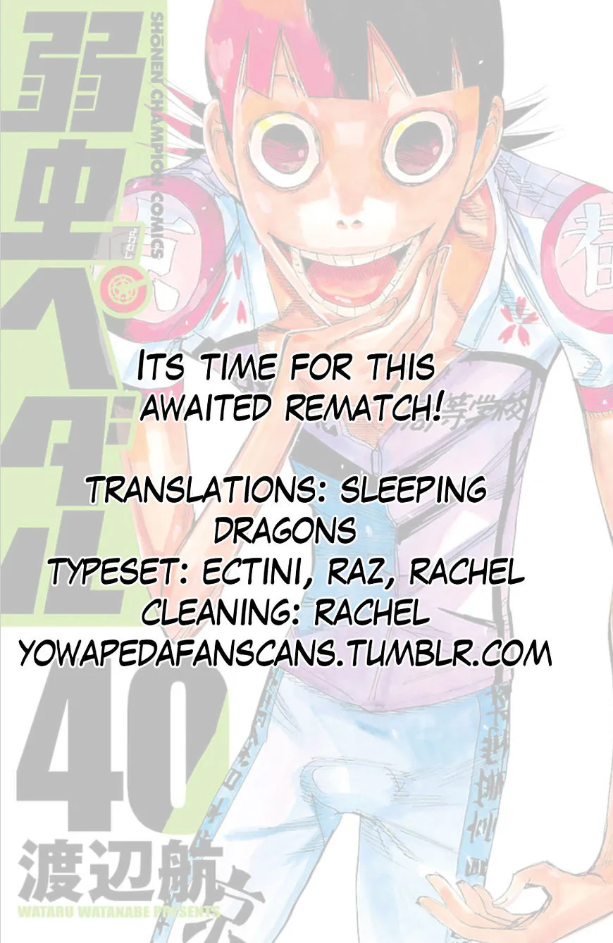 Yowamushi Pedal Chapter 341 page 19