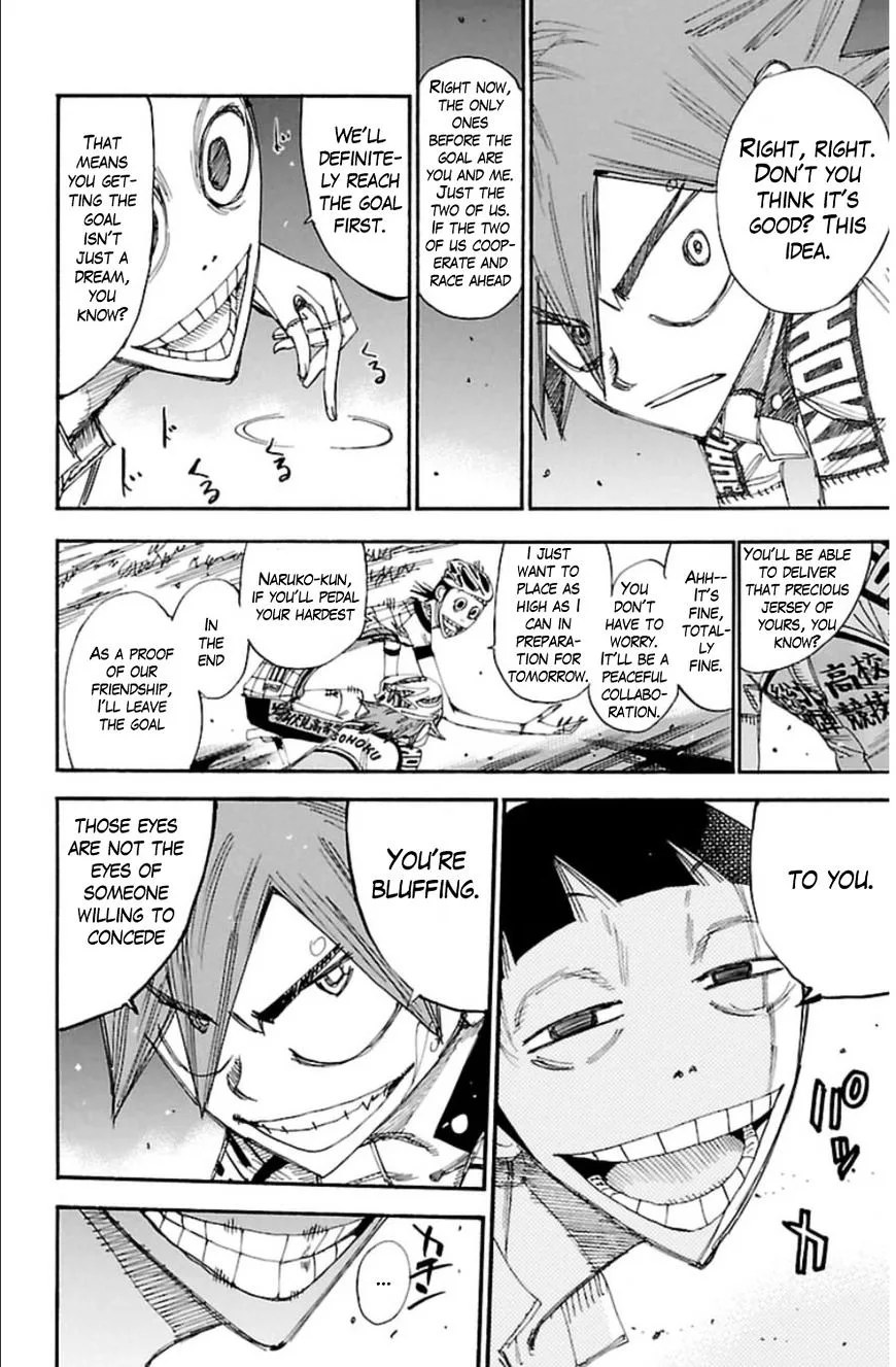 Yowamushi Pedal Chapter 341 page 10