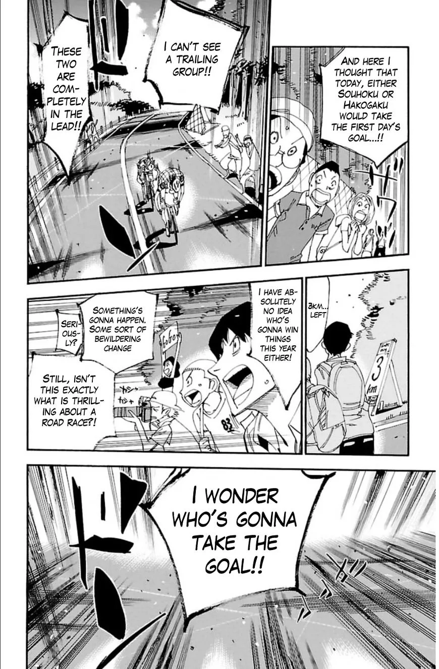 Yowamushi Pedal Chapter 341 page 2