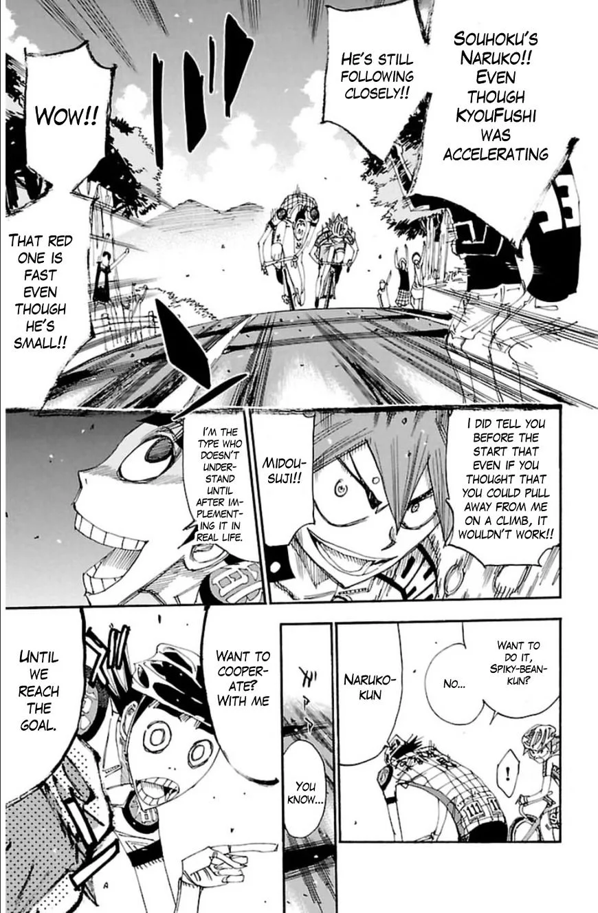 Yowamushi Pedal Chapter 341 page 9