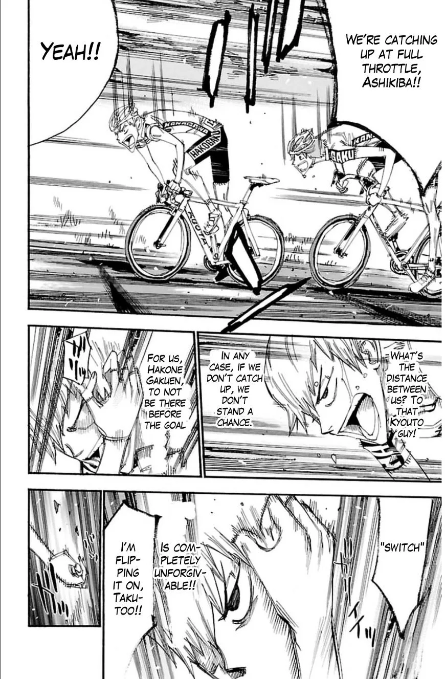 Yowamushi Pedal Chapter 341 page 16