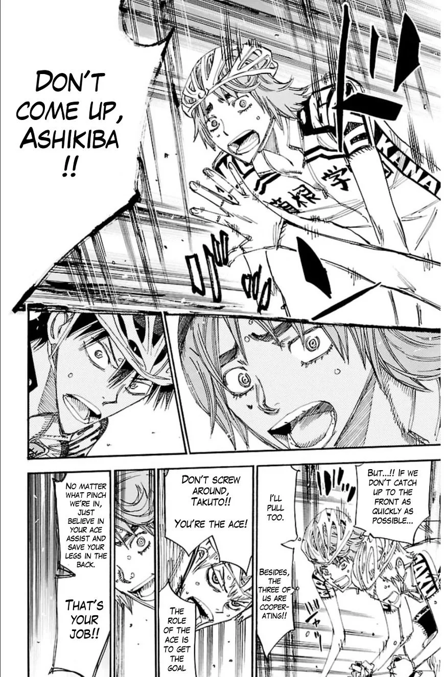 Yowamushi Pedal Chapter 342 page 15