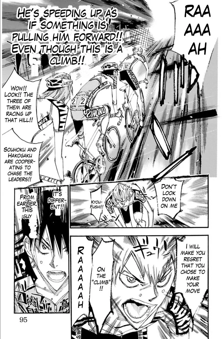 Yowamushi Pedal Chapter 342 page 4