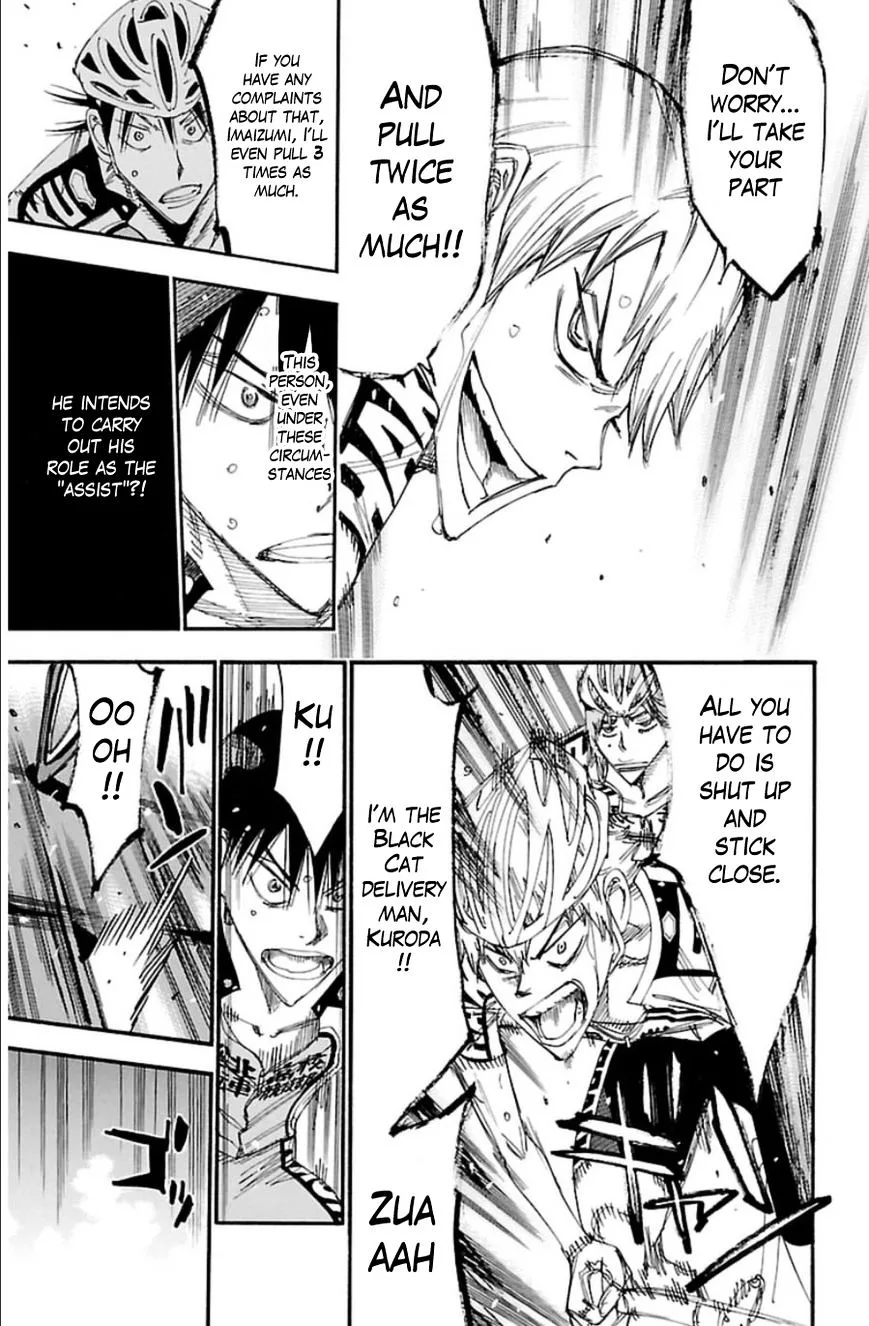 Yowamushi Pedal Chapter 342 page 16
