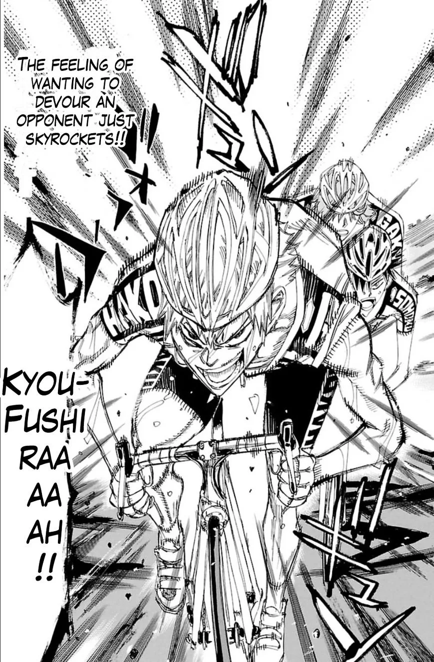Yowamushi Pedal Chapter 342 page 8