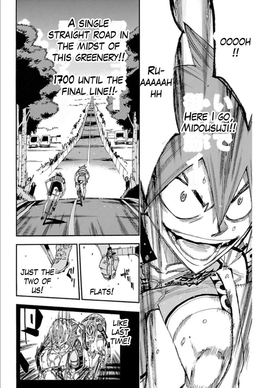 Yowamushi Pedal Chapter 343 page 10