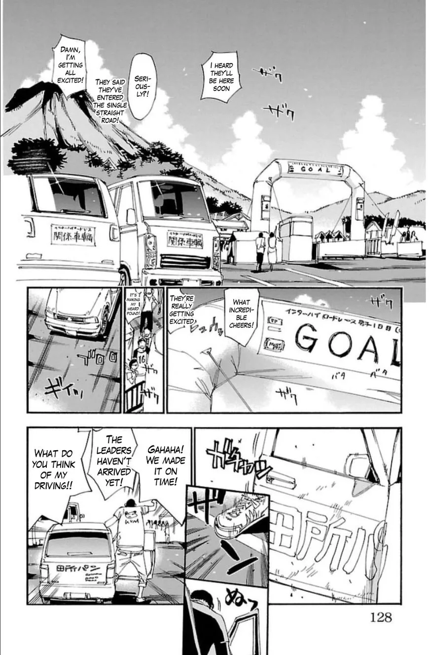 Yowamushi Pedal Chapter 343 page 14