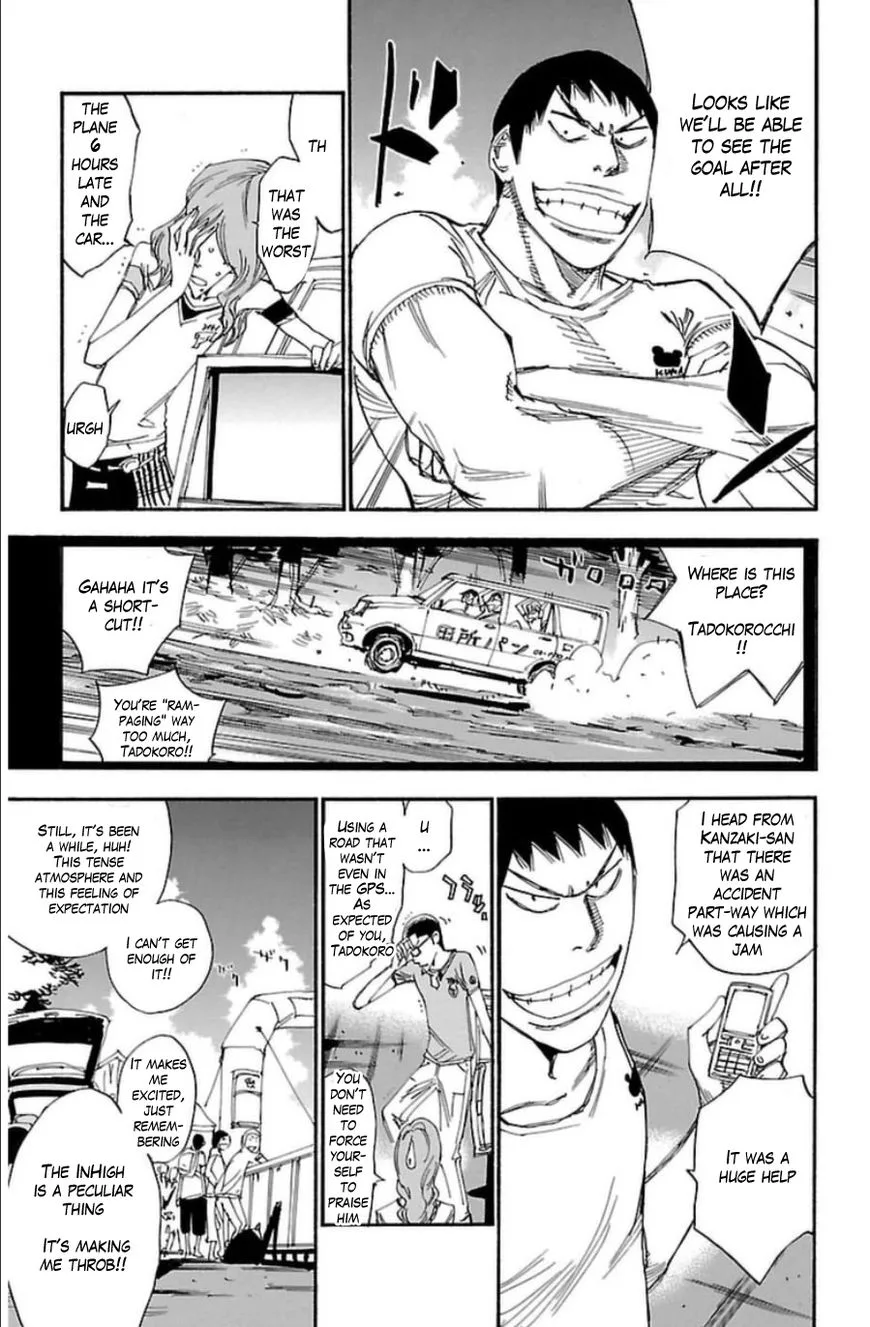 Yowamushi Pedal Chapter 343 page 15