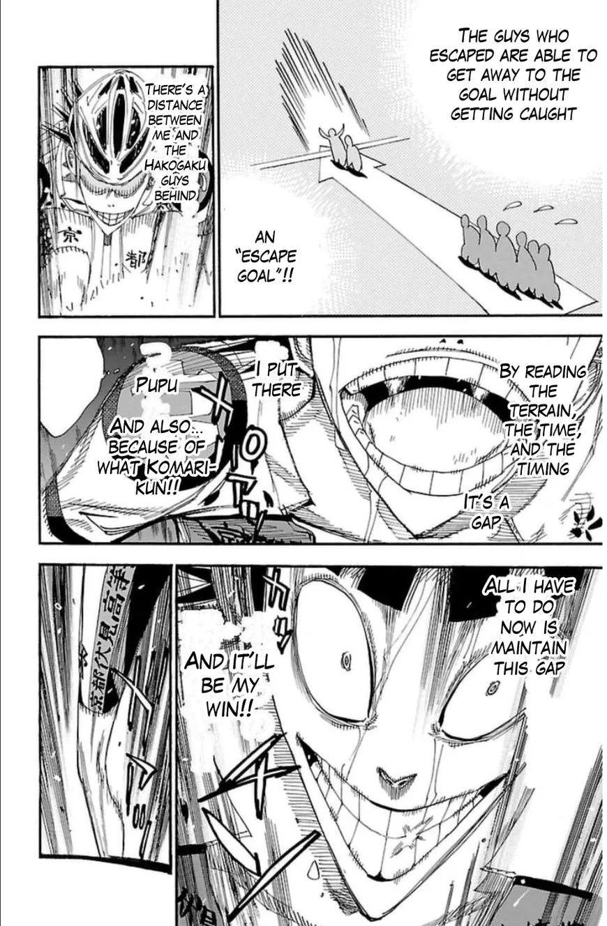 Yowamushi Pedal Chapter 343 page 3