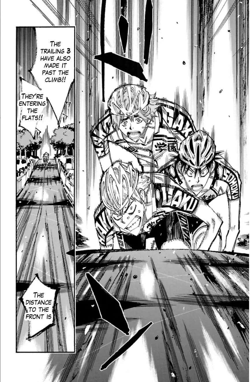 Yowamushi Pedal Chapter 344 page 17