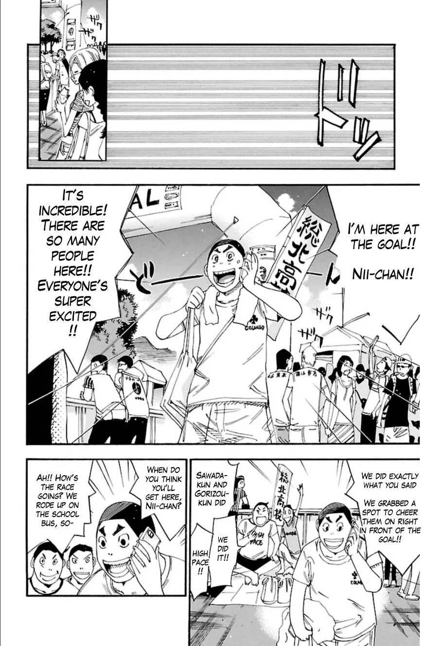 Yowamushi Pedal Chapter 344 page 5