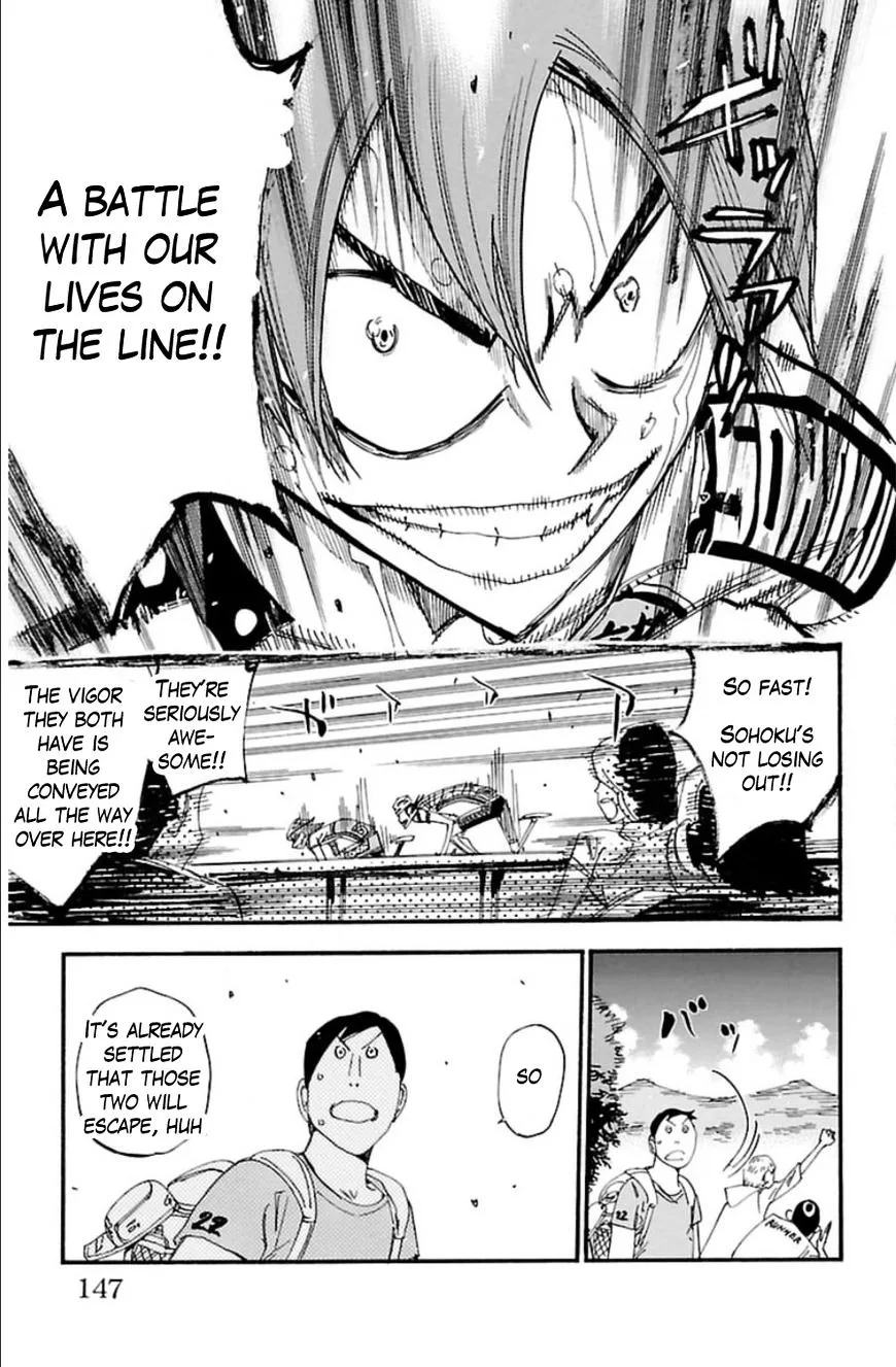 Yowamushi Pedal Chapter 344 page 16