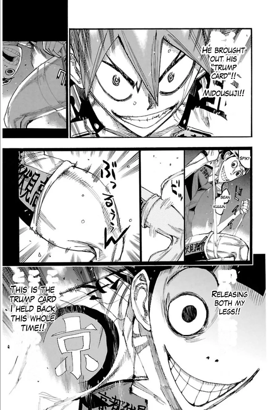Yowamushi Pedal Chapter 344 page 4