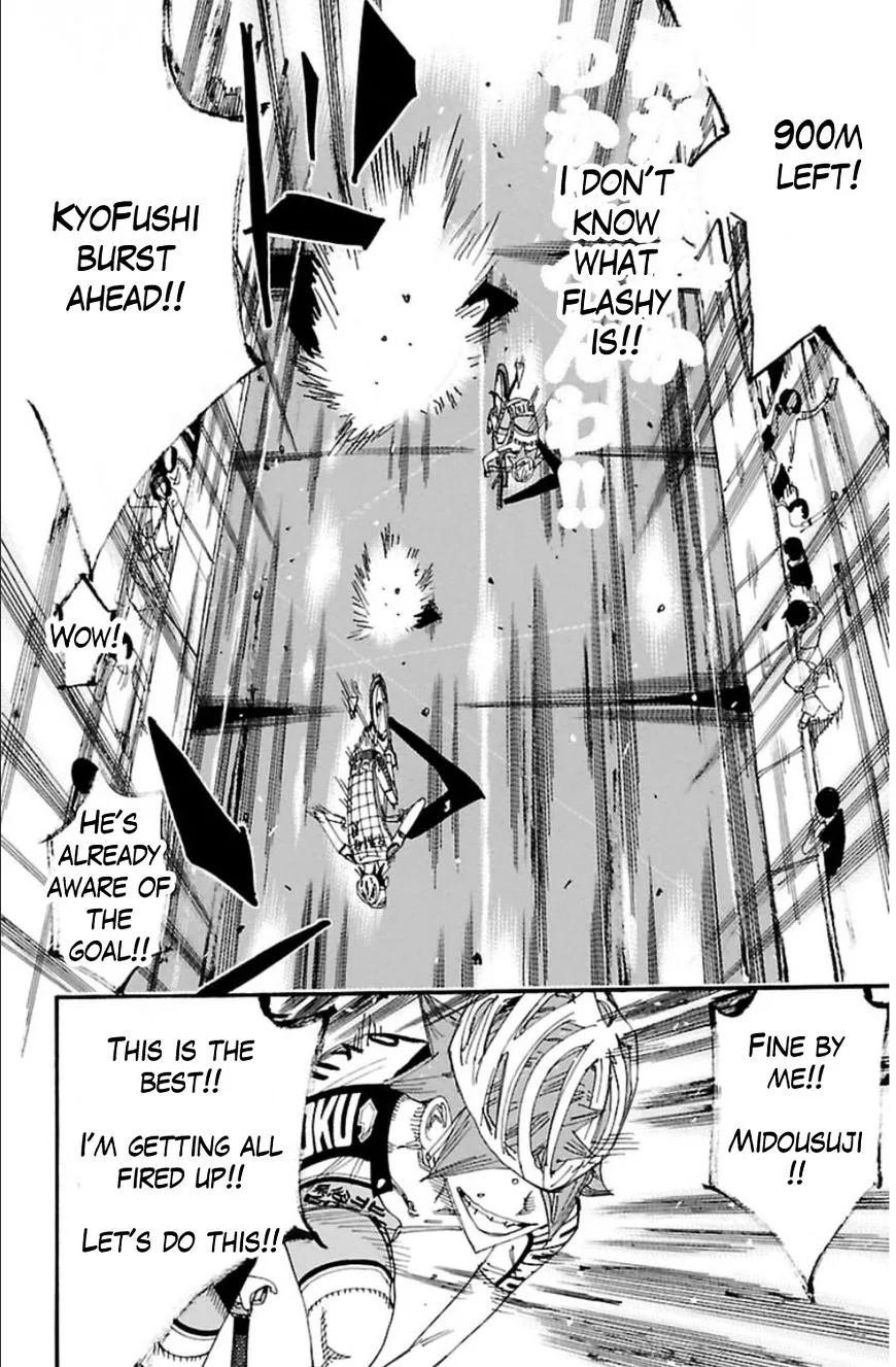 Yowamushi Pedal Chapter 344 page 15