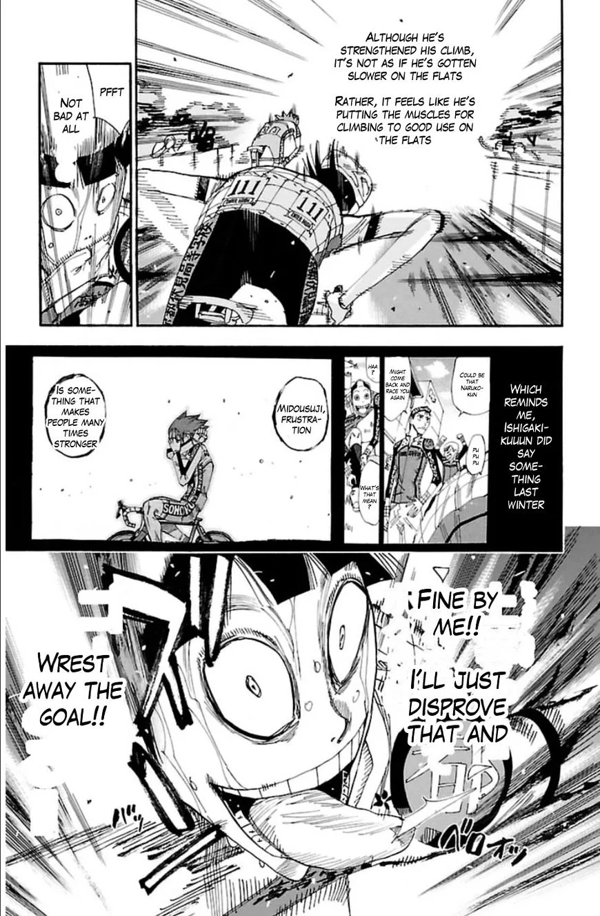 Yowamushi Pedal Chapter 344 page 12