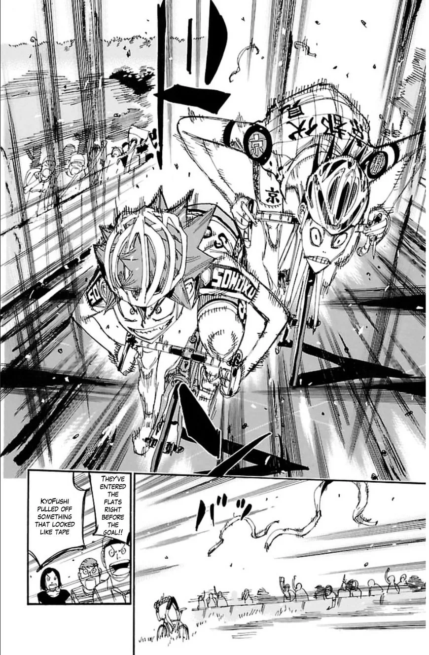 Yowamushi Pedal Chapter 344 page 3