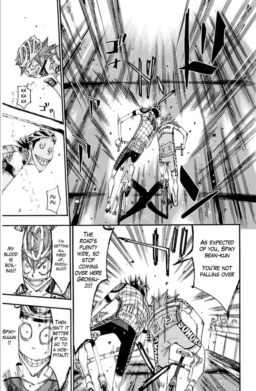 Yowamushi Pedal Chapter 344 page 10