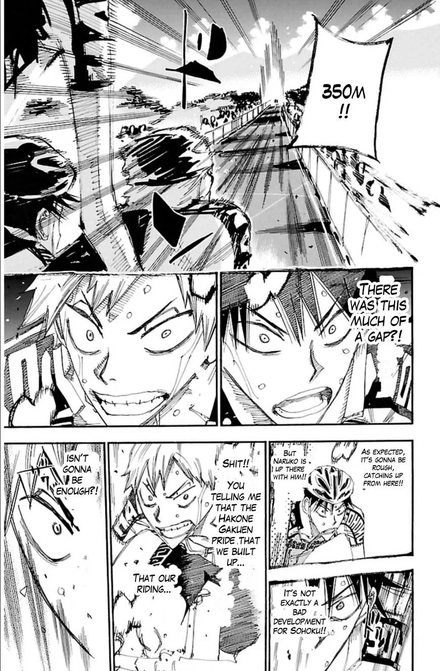Yowamushi Pedal Chapter 344 page 18