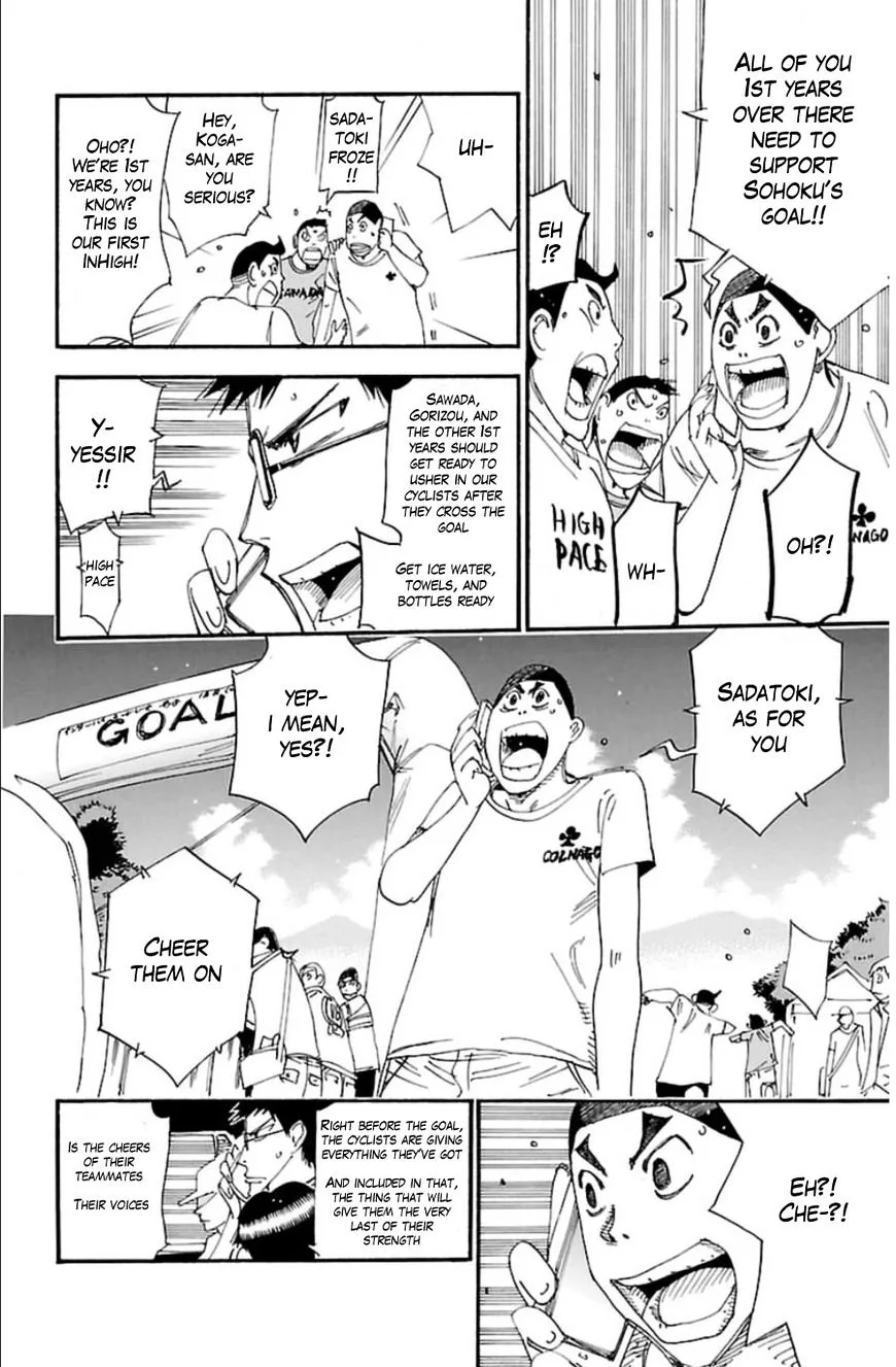 Yowamushi Pedal Chapter 344 page 7