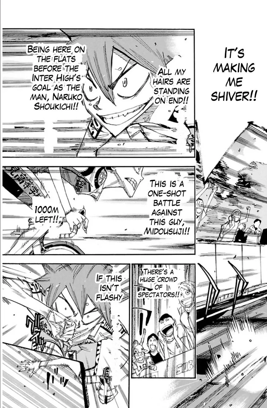 Yowamushi Pedal Chapter 344 page 14