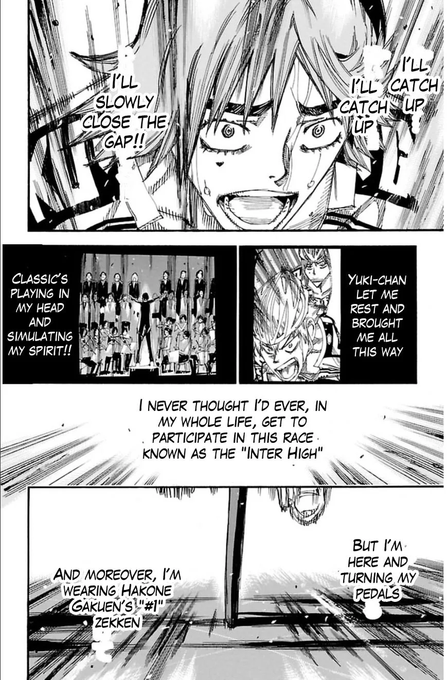 Yowamushi Pedal Chapter 345 page 12