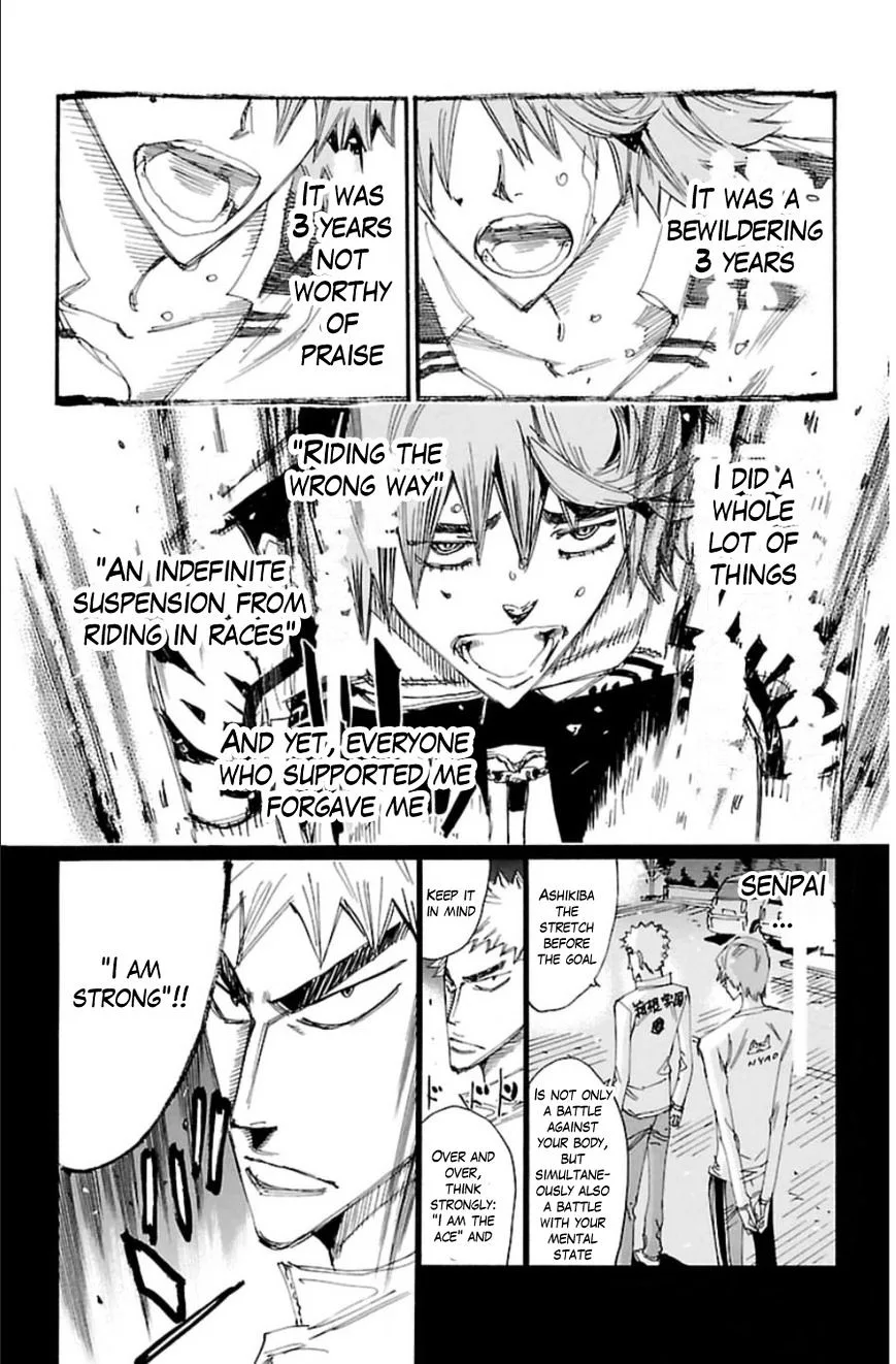 Yowamushi Pedal Chapter 345 page 14
