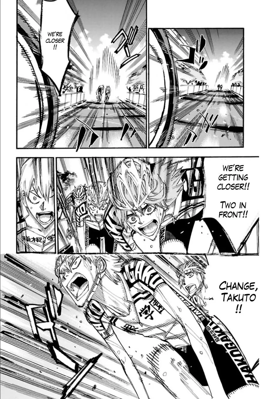 Yowamushi Pedal Chapter 345 page 17