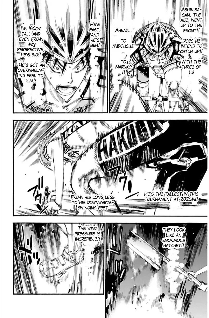 Yowamushi Pedal Chapter 345 page 7