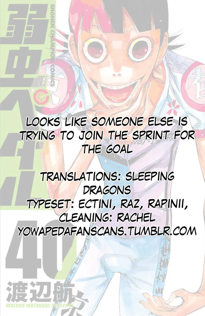 Yowamushi Pedal Chapter 345 page 20