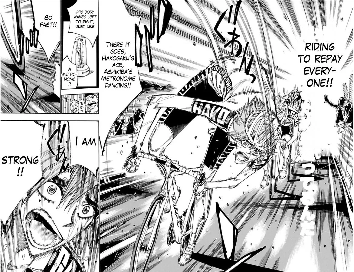 Yowamushi Pedal Chapter 345 page 16