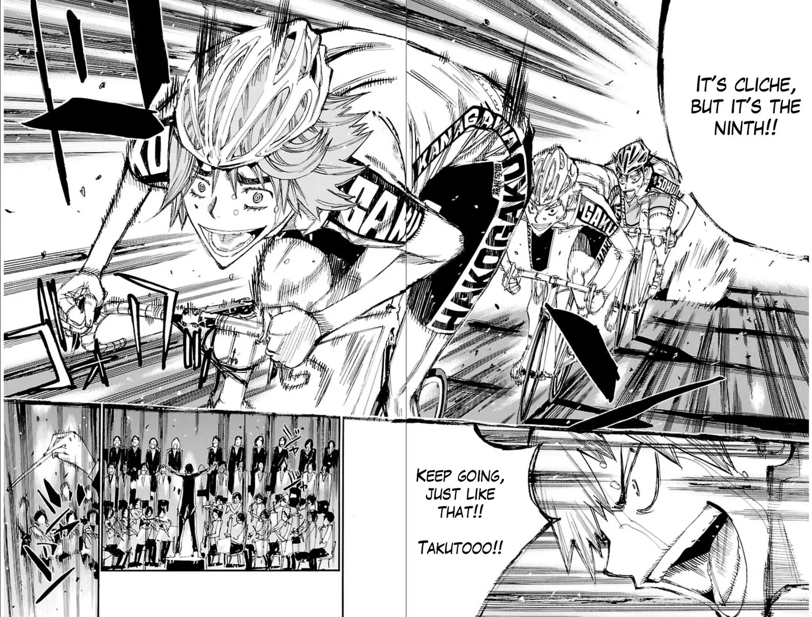 Yowamushi Pedal Chapter 345 page 9
