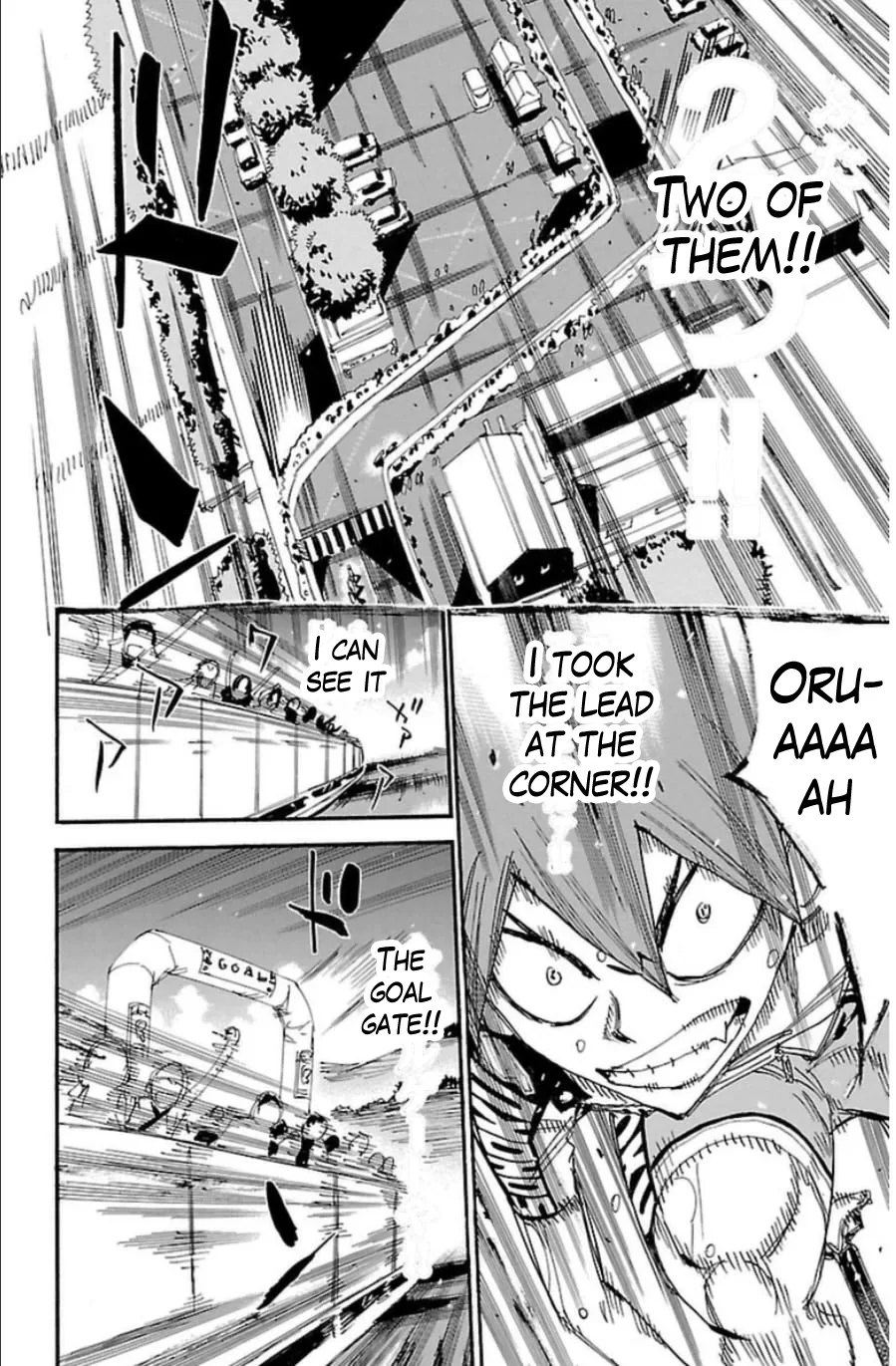 Yowamushi Pedal Chapter 346 page 23