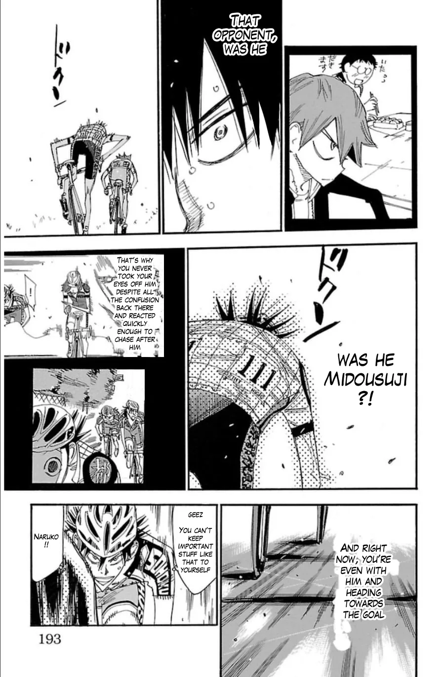 Yowamushi Pedal Chapter 346 page 17