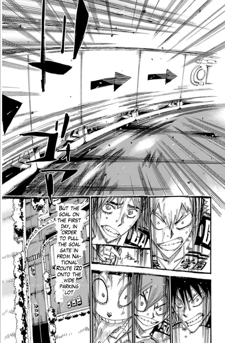 Yowamushi Pedal Chapter 346 page 21
