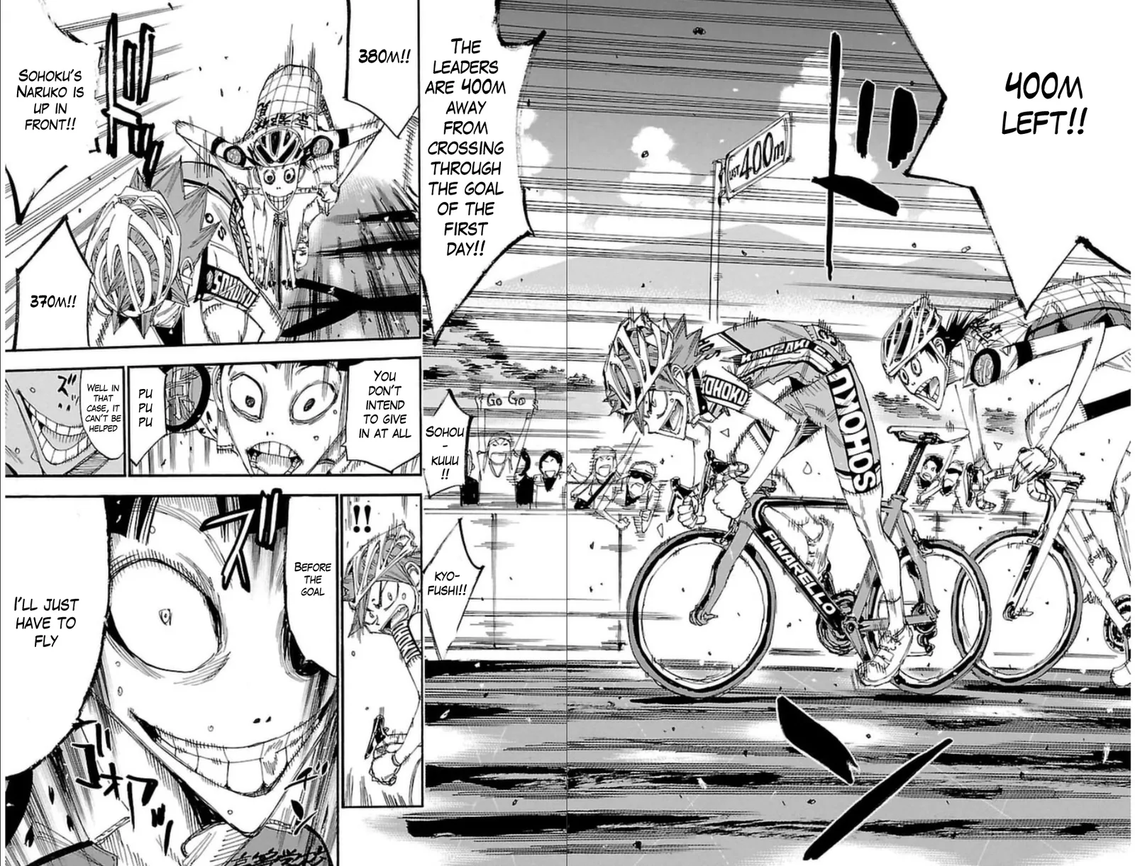 Yowamushi Pedal Chapter 346 page 13
