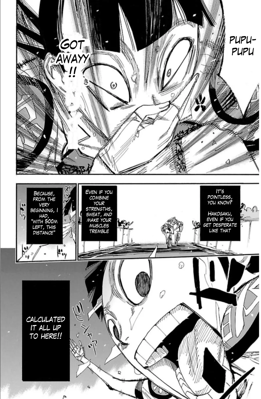 Yowamushi Pedal Chapter 346 page 7