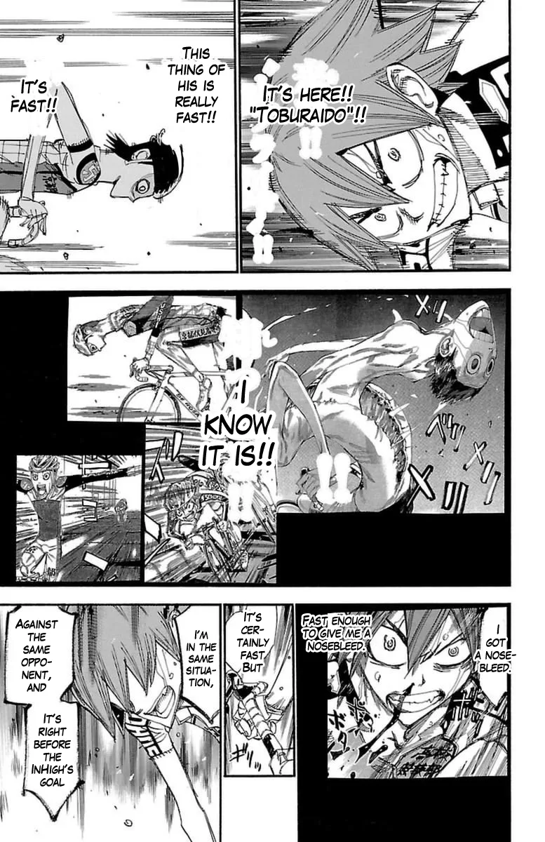 Yowamushi Pedal Chapter 347 page 7