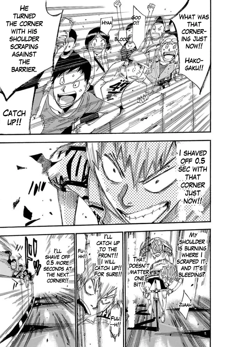 Yowamushi Pedal Chapter 347 page 14