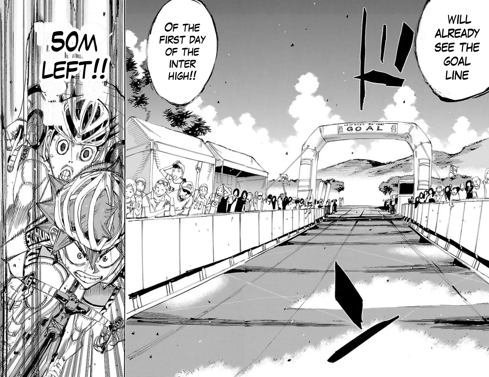 Yowamushi Pedal Chapter 347 page 12