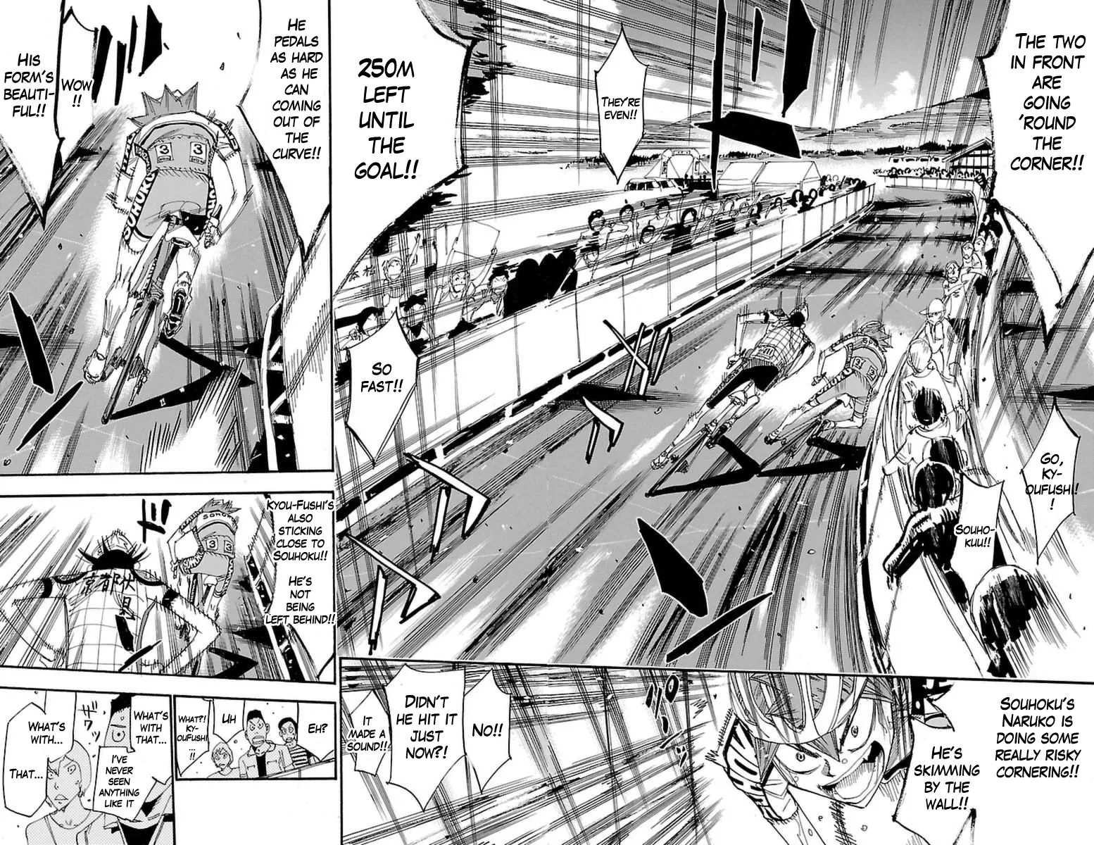 Yowamushi Pedal Chapter 347 page 3