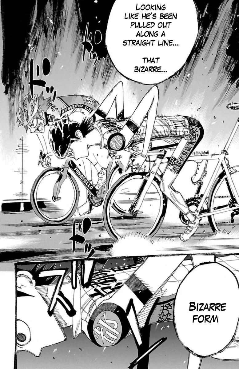 Yowamushi Pedal Chapter 347 page 4