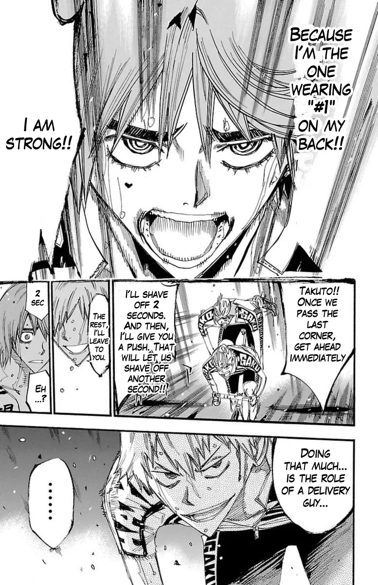 Yowamushi Pedal Chapter 347 page 16