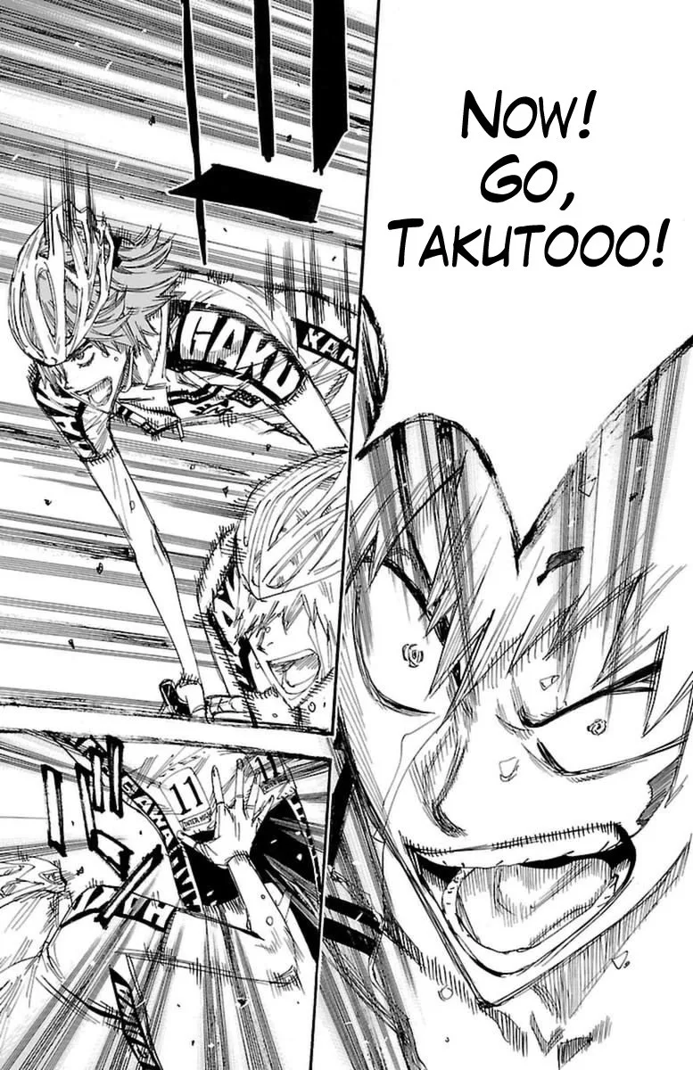 Yowamushi Pedal Chapter 348 page 7